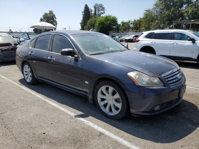 JNKAY01E57M300772 - 2007 INFINITI M35 BASE BLUE photo 4