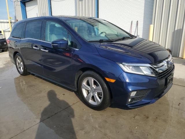 5FNRL6H77LB021856 - 2020 HONDA ODYSSEY EXL BLUE photo 4