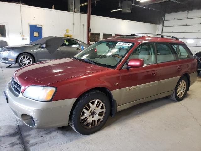 4S3BH896427666019 - 2002 SUBARU LEGACY OUTBACK H6 3.0 VDC MAROON photo 1