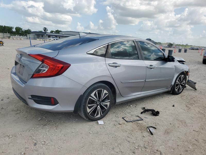 19XFC1F70GE038289 - 2016 HONDA CIVIC EXL SILVER photo 3