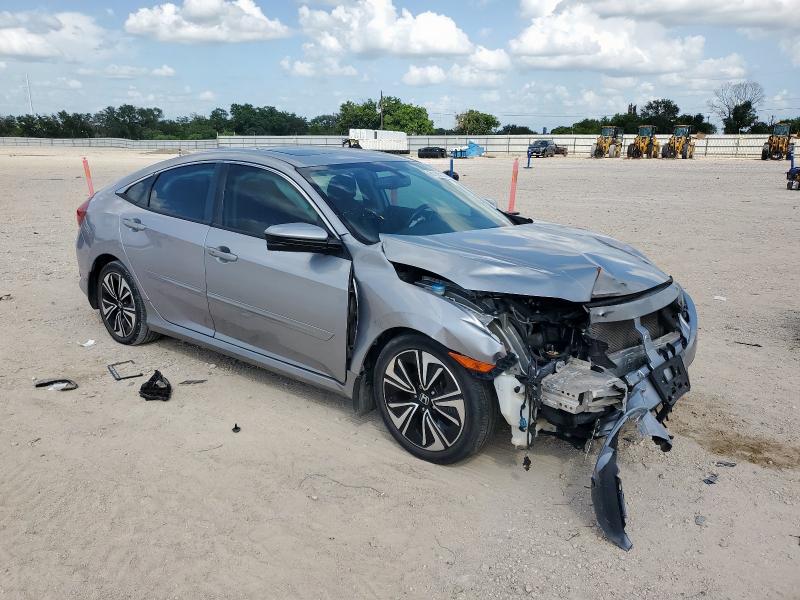 19XFC1F70GE038289 - 2016 HONDA CIVIC EXL SILVER photo 4