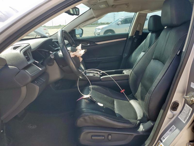 19XFC1F70GE038289 - 2016 HONDA CIVIC EXL SILVER photo 7