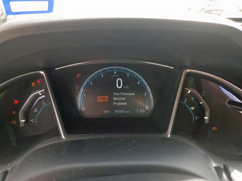 19XFC1F70GE038289 - 2016 HONDA CIVIC EXL SILVER photo 9