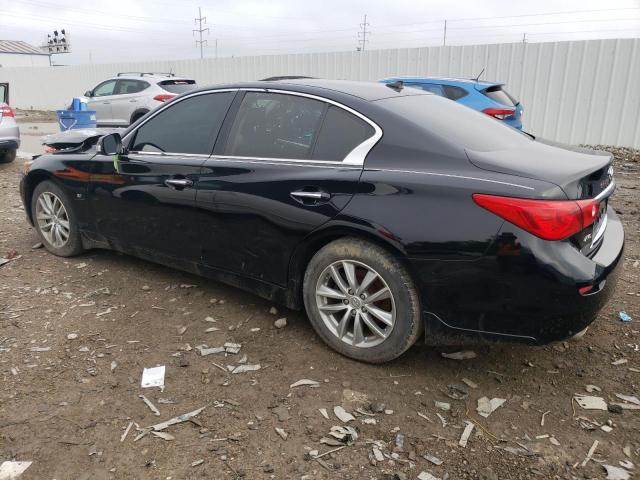 JN1BV7AR8FM392617 - 2015 INFINITI Q50 BASE BLACK photo 2