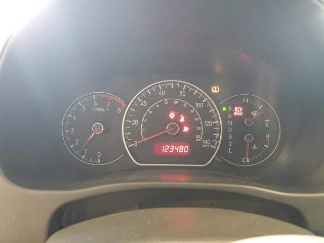 JS2YB413575107075 - 2007 SUZUKI SX4 ORANGE photo 9