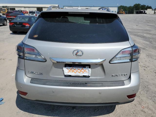 2T2ZK1BA2AC017365 - 2010 LEXUS RX 350 SILVER photo 6