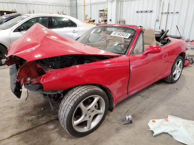 JM1NB353320222698 - 2002 MAZDA MX-5 MIATA BASE RED photo 1