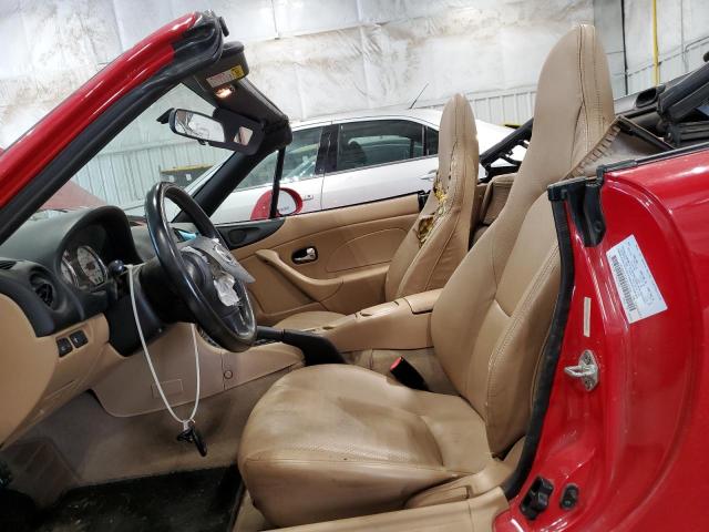 JM1NB353320222698 - 2002 MAZDA MX-5 MIATA BASE RED photo 7