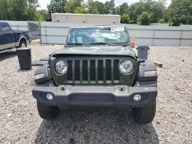 1C4GJXAN0NW105866 - 2022 JEEP WRANGLER SPORT GREEN photo 5