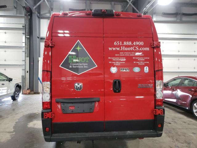 3C6MRVJG5PE507629 - 2023 RAM PROMASTER 3500 HIGH წითელი ფოტო 6
