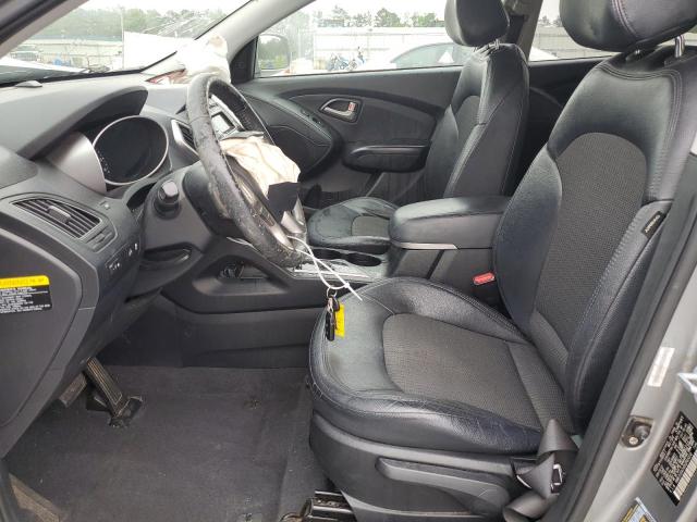 KM8JU3AC4DU760008 - 2013 HYUNDAI TUCSON GLS ნაცრისფერი ფოტო 7