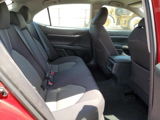 4T1C11AK6MU614643 - 2021 TOYOTA CAMRY LE RED photo 10