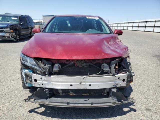 4T1C11AK6MU614643 - 2021 TOYOTA CAMRY LE RED photo 5