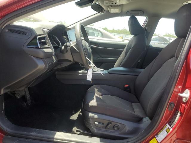 4T1C11AK6MU614643 - 2021 TOYOTA CAMRY LE RED photo 7