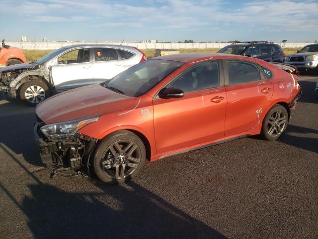 3KPF34AD9LE214197 - 2020 KIA FORTE GT LINE ORANGE photo 1