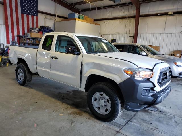 3TYSX5EN1NT010860 - 2022 TOYOTA TACOMA ACCESS CAB WHITE photo 4