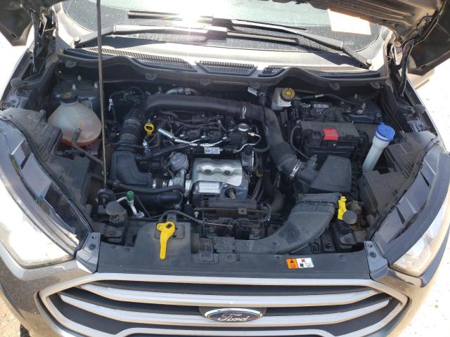 MAJ3S2GE3KC284719 - 2019 FORD ECOSPORT SE Gris foto 11