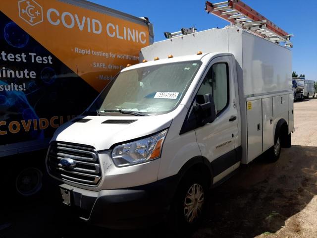 1FDBW5PM8KKA99134 - 2019 FORD TRANSIT T-350 WHITE photo 1