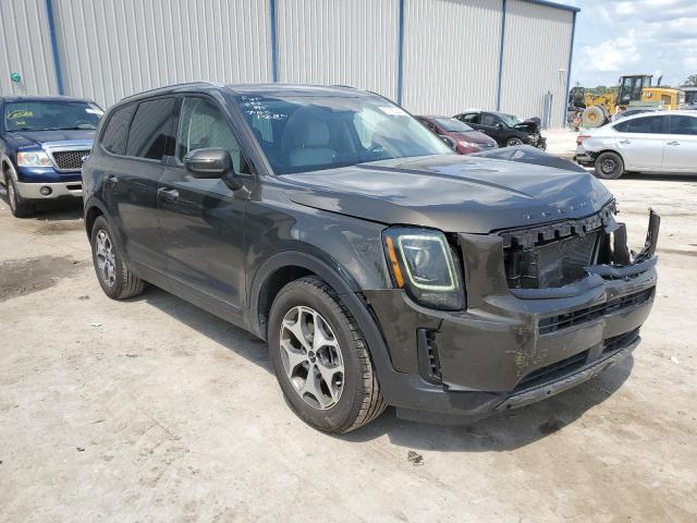 5XYP3DHCXNG302313 - 2022 KIA TELLURIDE EX BLACK photo 4