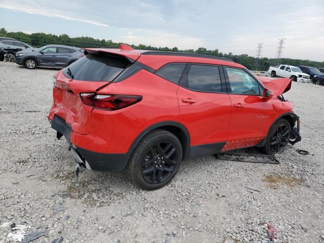 3GNKBHRS0LS715452 - 2020 CHEVROLET BLAZER 2LT RED photo 3