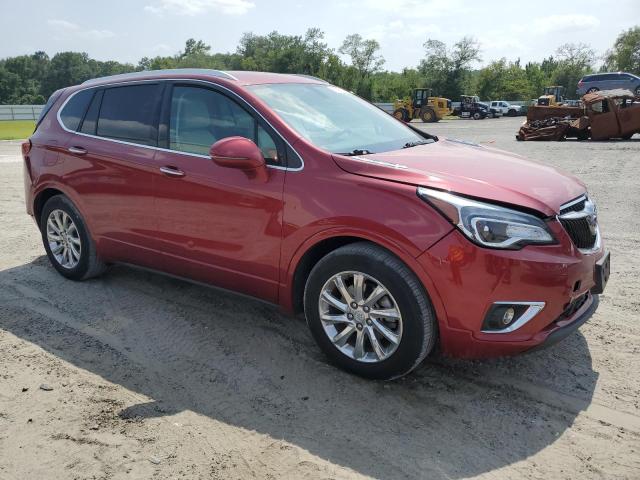 LRBFXCSA5LD108395 - 2020 BUICK ENVISION ESSENCE RED photo 4