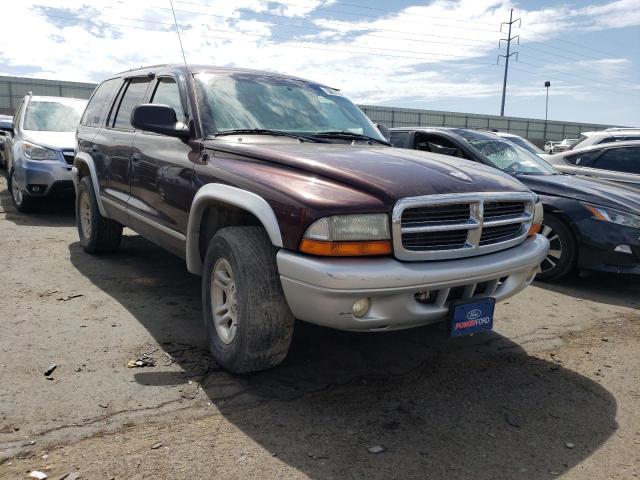 1D4HS58NX3F592585 - 2003 DODGE DURANGO SLT PLUS BURGUNDY photo 4