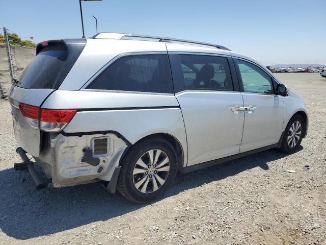 5FNRL5H64EB101443 - 2014 HONDA ODYSSEY EXL SILVER photo 3