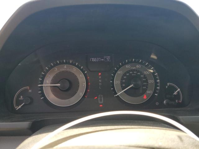 5FNRL5H64EB101443 - 2014 HONDA ODYSSEY EXL SILVER photo 9