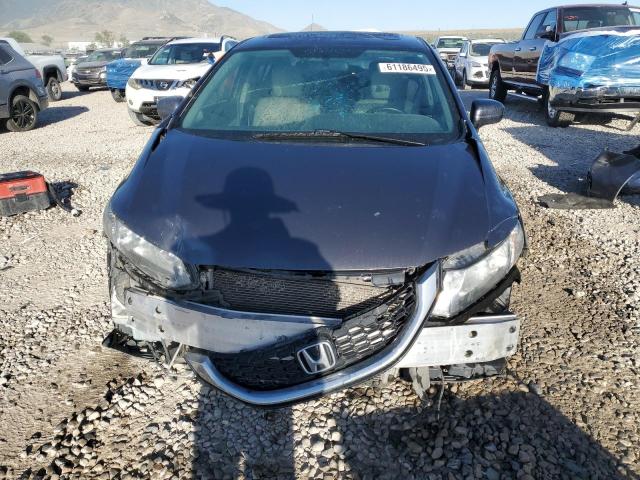 2HGFB2F97FH555698 - 2015 HONDA CIVIC EXL GRAY photo 5