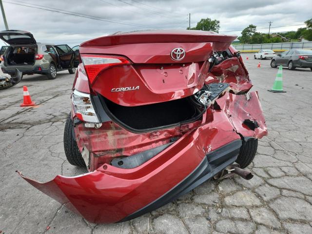 2T1BURHE1GC687796 - 2016 TOYOTA COROLLA L أحمر صورة 6