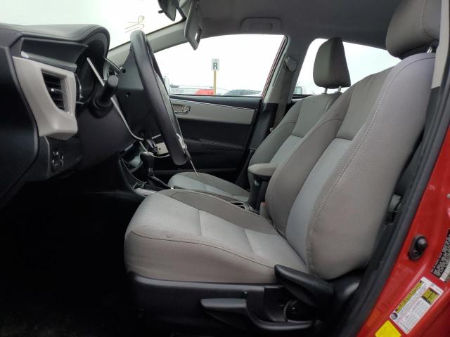 2T1BURHE1GC687796 - 2016 TOYOTA COROLLA L أحمر صورة 7