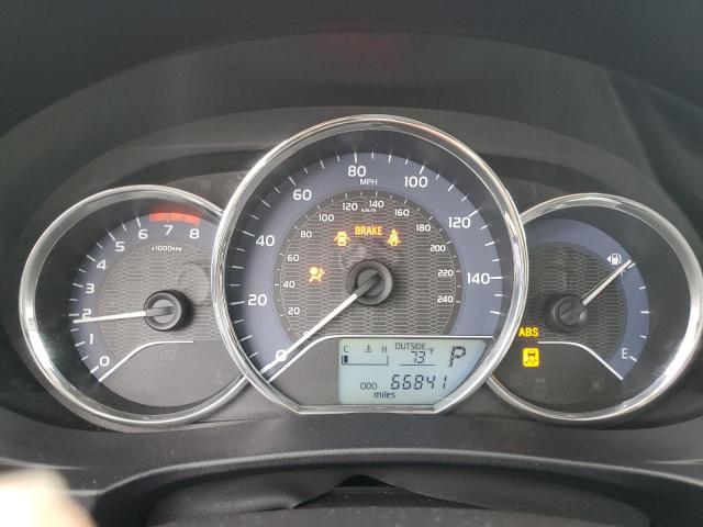 2T1BURHE1GC687796 - 2016 TOYOTA COROLLA L أحمر صورة 9