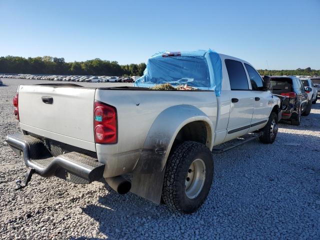 3D7MX49C27G722860 - 2007 DODGE RAM 3500 WHITE photo 4