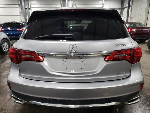 5FRYD4H59HB002288 - 2017 ACURA MDX TECHNOLOGY SILVER photo 6