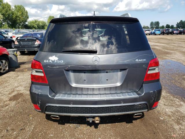 WDCGG8HB2BF545822 - 2011 MERCEDES-BENZ GLK 350 4MATIC CHARCOAL photo 6