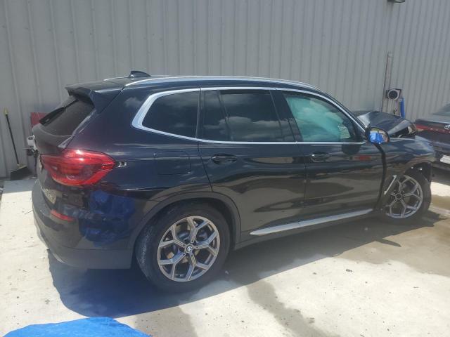 5UXTY3C09M9E13329 - 2021 BMW X3 SDRIVE30I BLACK photo 3