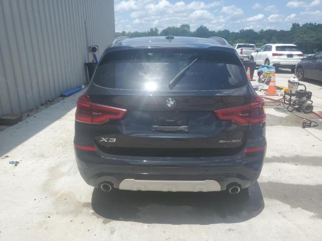 5UXTY3C09M9E13329 - 2021 BMW X3 SDRIVE30I BLACK photo 6