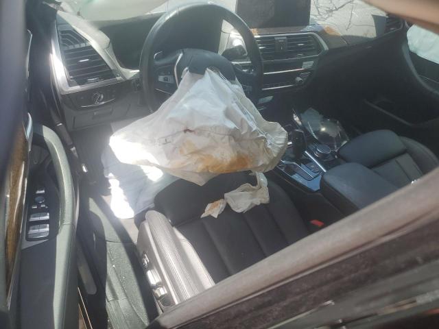 5UXTY3C09M9E13329 - 2021 BMW X3 SDRIVE30I BLACK photo 8