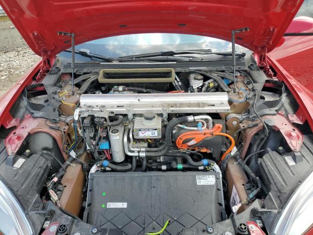 5YJSA1E60MF451039 - 2021 TESLA MODEL S RED photo 11