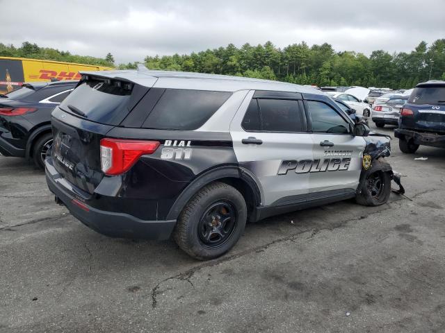 1FM5K8AW1MNA20800 - 2021 FORD EXPLORER POLICE INTERCEPTOR 双色 照片 3