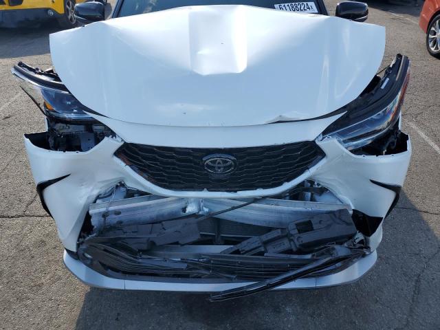 5TDLZRBH8MS103700 - 2021 TOYOTA HIGHLANDER XSE WHITE photo 12