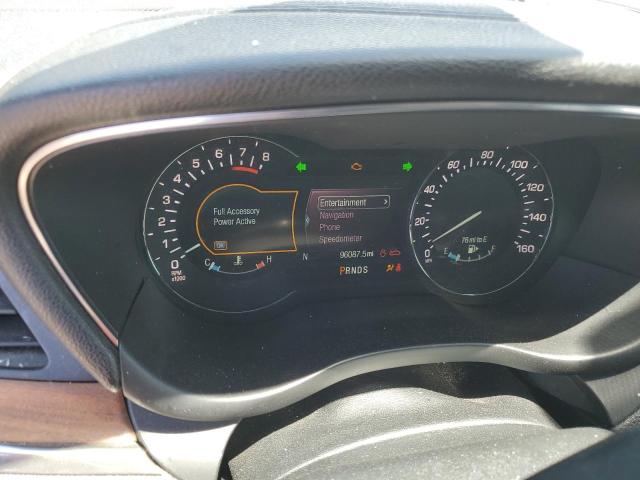 5LMCJ2C9XHUL34775 - 2017 LINCOLN MKC SELECT Մոխրագույն լուսանկար 9