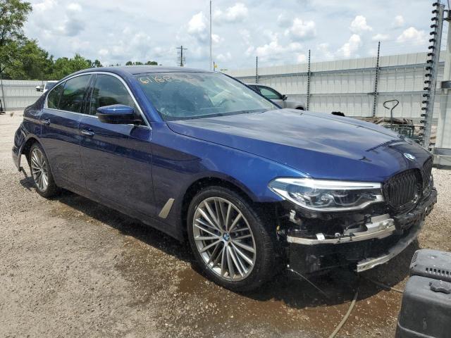 WBAJE5C5XJWA95790 - 2018 BMW 540 I BLUE photo 4