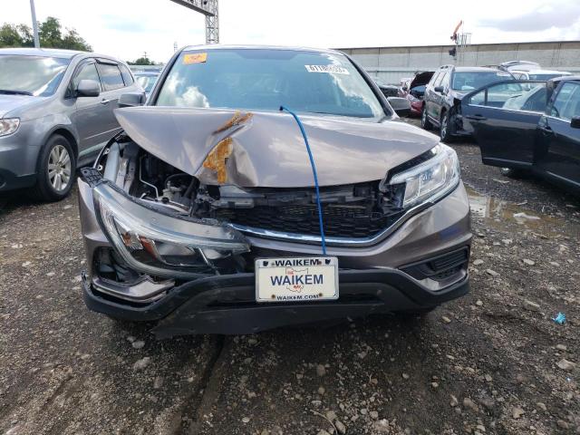 5J6RM4H47GL057213 - 2016 HONDA CR-V SE BROWN photo 5