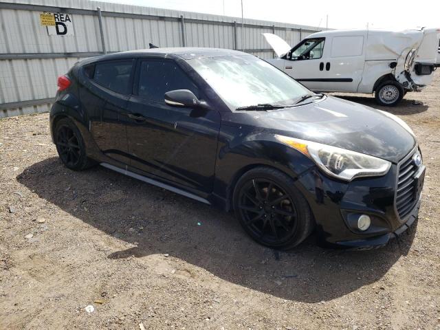 KMHTC6AE5GU257722 - 2016 HYUNDAI VELOSTER TURBO BLACK photo 4