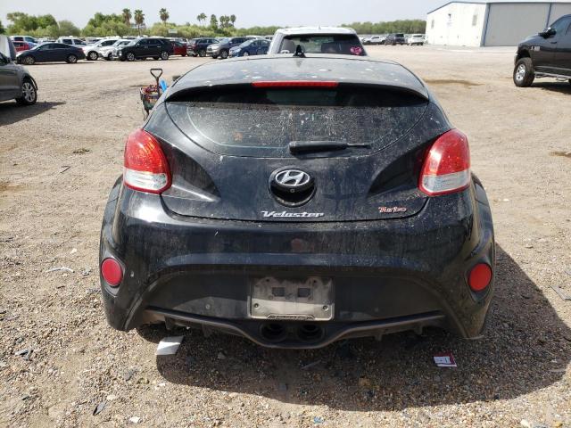 KMHTC6AE5GU257722 - 2016 HYUNDAI VELOSTER TURBO BLACK photo 6