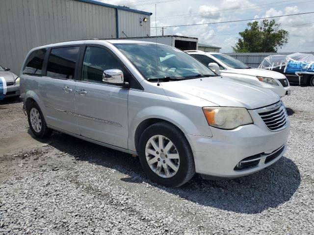 2C4RC1CG8CR394922 - 2012 CHRYSLER TOWN & COU TOURING L SILVER photo 4