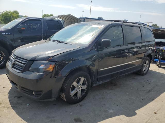 2D4RN5D14AR444744 - 2010 DODGE CARAVAN SXT BLACK photo 1