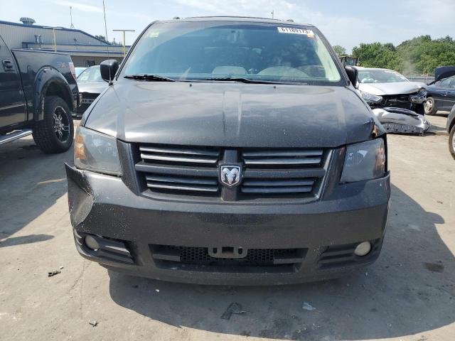 2D4RN5D14AR444744 - 2010 DODGE CARAVAN SXT BLACK photo 5