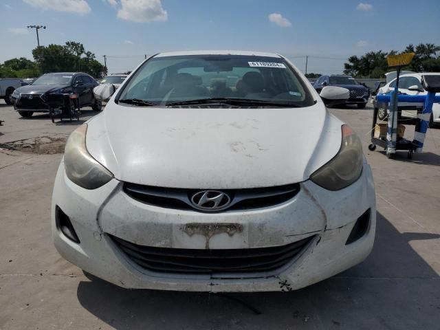 5NPDH4AE0DH267966 - 2013 HYUNDAI ELANTRA GLS WHITE photo 5